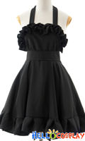 K-On Cosplay Mio Akiyama Black Dress