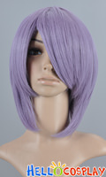 Light Powder Purple Cosplay Short Wig layered Light Powder Purple Cosplay Short Wig layered