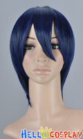 Dark Blue Cosplay Short Layer Wig Dark Blue Cosplay Short Layer Wig
