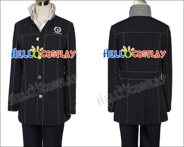 Shin Megami Tensei: Persona 4 P4 Cosplay Boy Uniform Costume