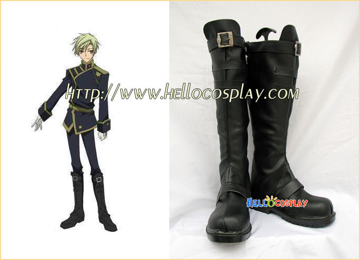 07 Ghost Empire's Military Mikage Long Boots