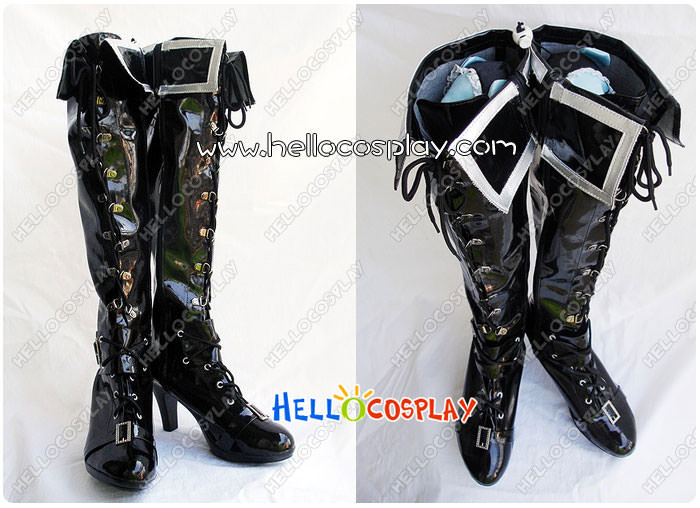 Vocaloid 2 Cosplay Black Rock Shooter Boots New