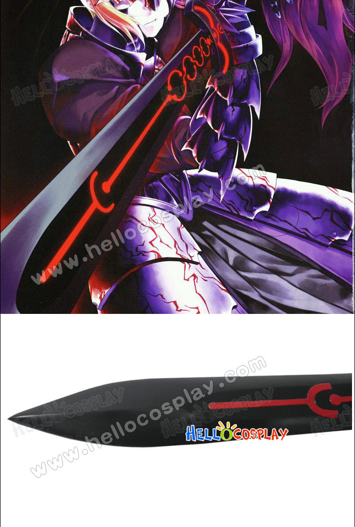 Dark Excalibur Sword of Saber Alter From Heaven's Feel scenario of Fate Stay Night