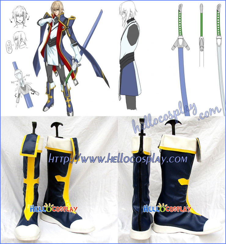 BlazBlue Cosplay Jin Kisaragi Boots