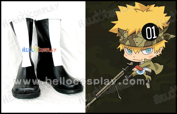 Colonnello Cosplay Boots From Katekyo Hitman Reborn
