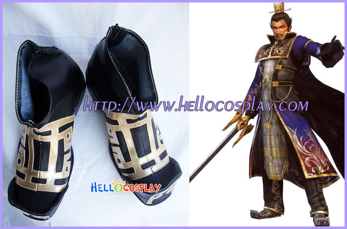 Dynasty Warriors Cosplay Cao Cao Boots