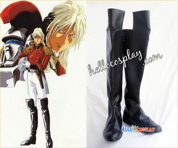 Gundam Wing Cosplay Zechs Marquise Boots