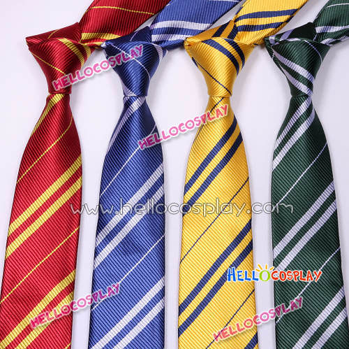 Harry Potter Tie Four House ties 4 Color Package