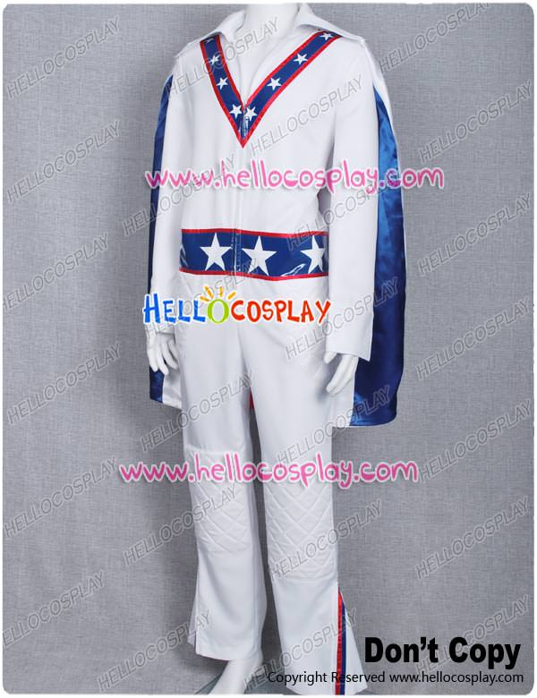 OTGAP Cosplay Blue Star White Uniform With Cape Costume Flag Version