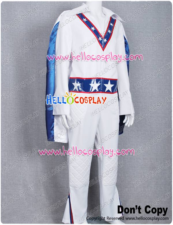 OTGAP Cosplay Blue Star White Uniform With Cape Costume Flag Version