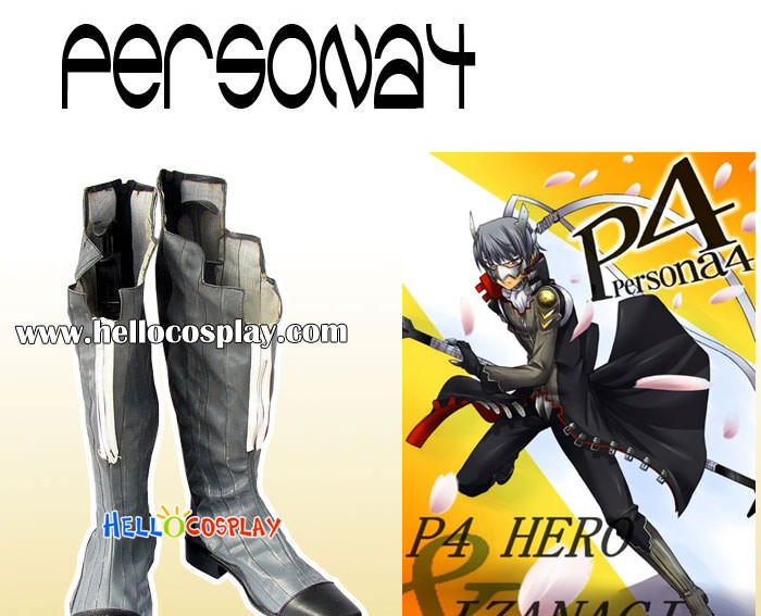 Shin Megami Tensei: Persona 4 P4 Cosplay Izanagi Boots