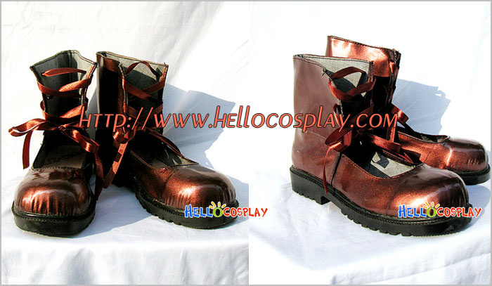 Rozen Maiden Cosplay Souseiseki Brown Shoes