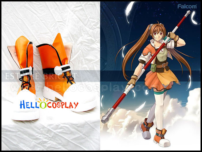 Agate Crosner Cosplay Boot From Sora no Kiseki