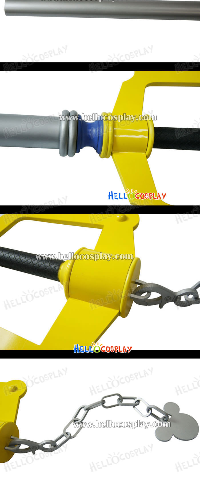 Kingdom Hearts II Cosplay Weapons The Kingdom Key Keyblade