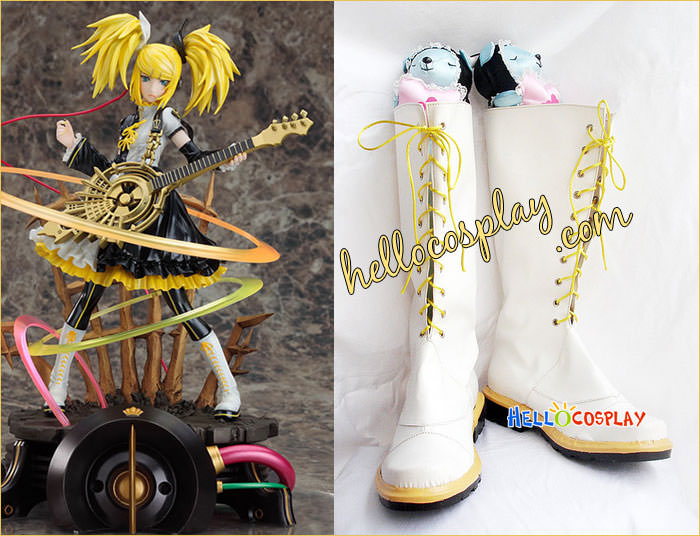 Vocaloid Hard-R.K.Mix Cosplay Kagamine Rin Meltdown Boots
