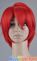 Red Short Cosplay Wig 008 Red Short Cosplay Wig 008