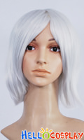 Silver White Short Cosplay Wig 008 Silver White Short Cosplay Wig 008