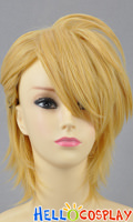 Tan Gold Short Cosplay Layered Wig Tan Gold Short Cosplay Layered Wig