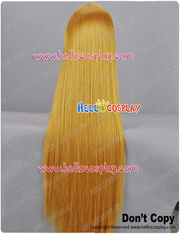 Gold Yellow Orange Long Cosplay Wig