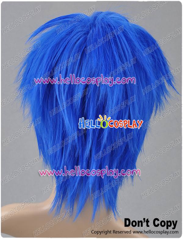 Dark Blue Short Wig Layered Cosplay Wig