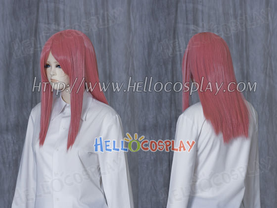 Dark Red 50cm Cosplay Straight Wig