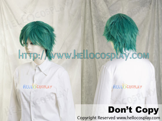 Green Cosplay Straight Wig