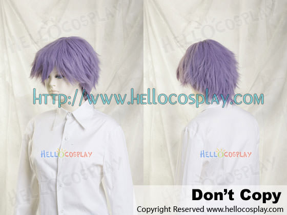 Medium Purple Cosplay Straight Wig