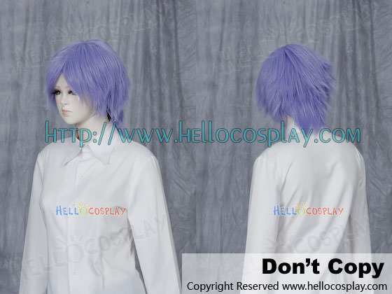 Medium Slate Blue Cosplay Straight Wig