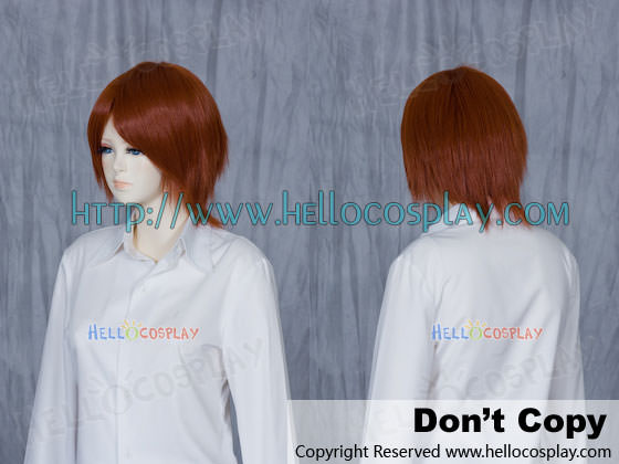 Reddish Brown Short Cosplay Wig