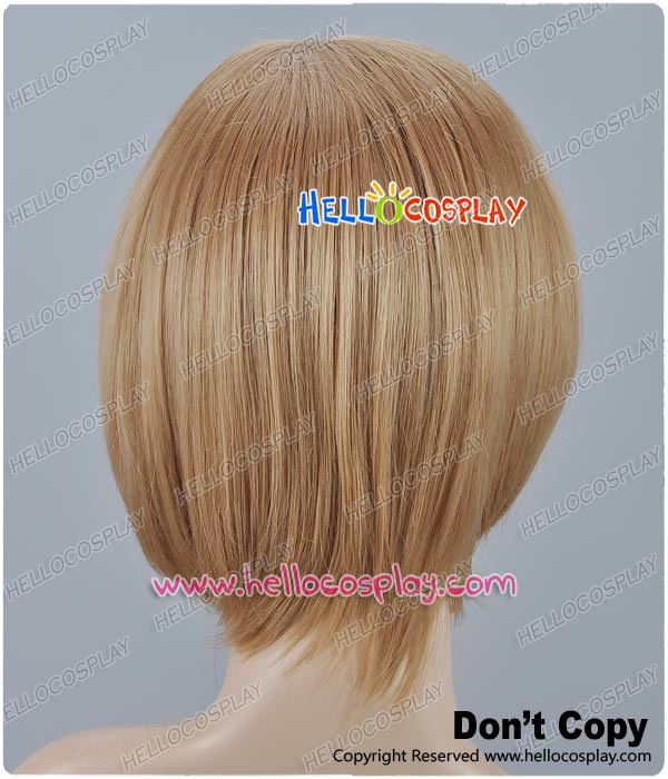 Sienna Yellow Cosplay Short Wig Layered