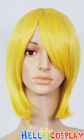 Yellow Short Wig 006 Yellow Short Wig 006