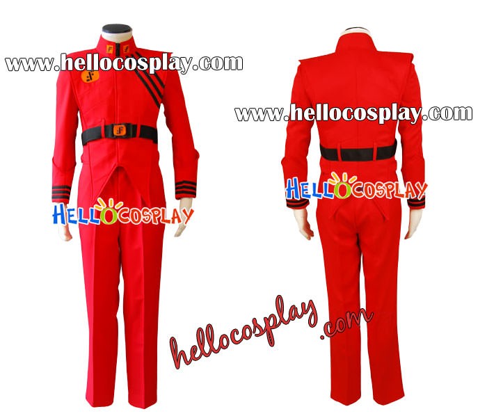 V Visitors Cosplay Costume Military Uniform