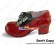Mirror Red And Black Shoelace Chunky Punk Lolita Shoes
