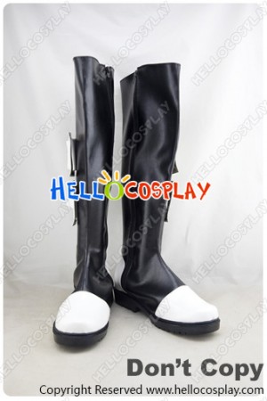 Tales Of Rebirth Cosplay Shoes Veigue Lungberg Boots Black