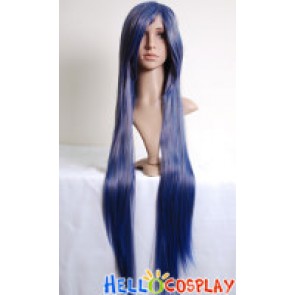 Dark Blue Black Cosplay Long Wig