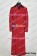 Doctor 4th Fourth Dr Tom Baker Cosplay Costume Red Long Trench Coat