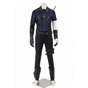 Captain America 3 Civil War Hawkeye Clinton Francis Barton Cosplay Costume Uniform