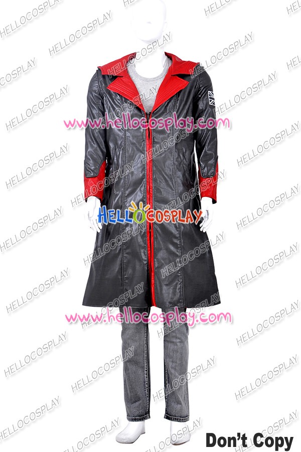 New hot!! Devil May Cry Dante DMC 5 Cosplay Costume Jacket coat