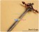 Monster Hunter F Cosplay Dark Blonde Sword Weapon Prop