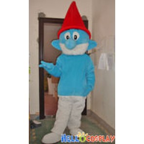 The Smurfs Papa Smurf Mascot Costume Adult Mascots