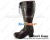 Brown Ruffle Lace Chunky Princess Lolita Boots