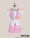 The Idolmaster Cosplay Futaba Anzu Pink Uniform Costume