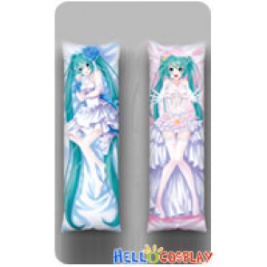 Vocaloid Cosplay Hatsune Miku Body Pillow Wedding Version