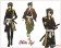 Hakuouki: Shinsegumi Kitan Cosplay Okita Soji Boots