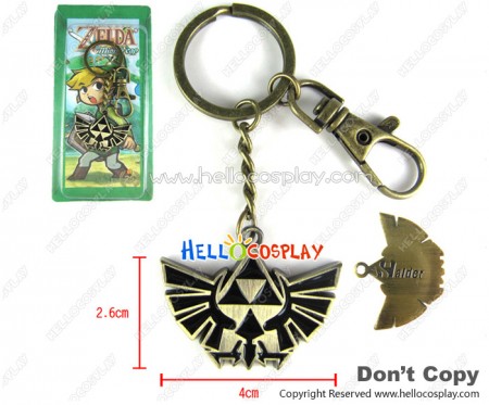 The Legend Of Zelda Cosplay Cinnamon Bronze Color Keys Hanging Buckle