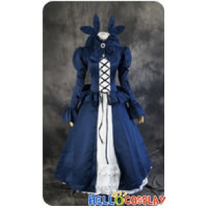 Dance In The Vampire Bund Cosplay Mina Tepeş Blue Dress Costume