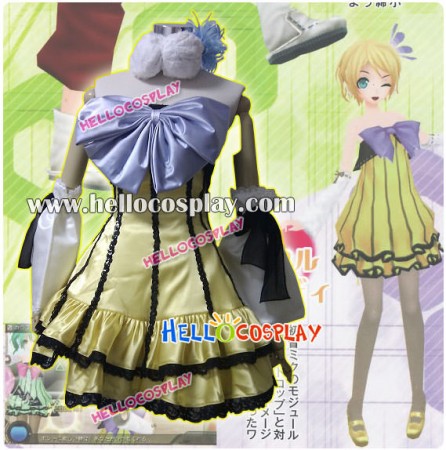 Vocaloid 2 Project DIVA Kagamine Rin Costume Cheerful Candy Ver