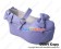 Sweet Lolita Shoes Purple Matte Round Buckle Bows Platform Round Buckle