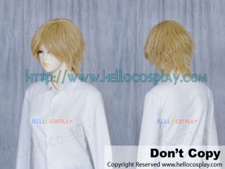 Khaki Cosplay Short Layer Wig