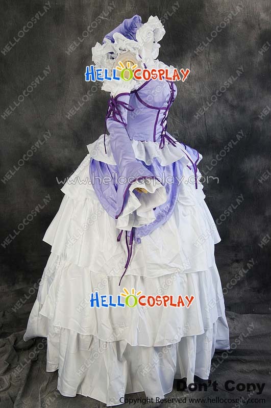 Chobits Cosplay Chi Purple White Formal Dress Costume chobits-cosplay-chi-purple-white-formal-dress-costume